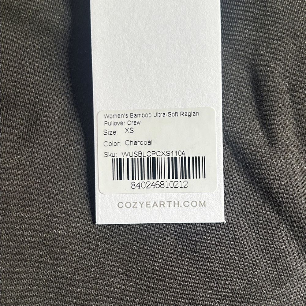 Cozy Earth Charcoal Grey loungewear set - Picture 7 of 8